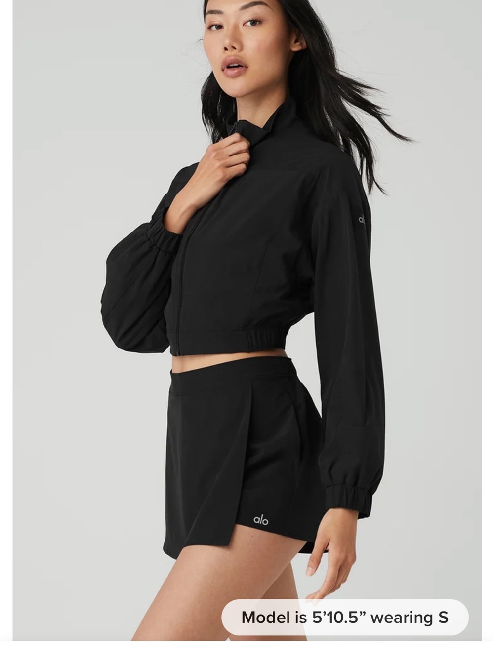 ALO Clubhouse Jacket - Black - Picture 6 of 6